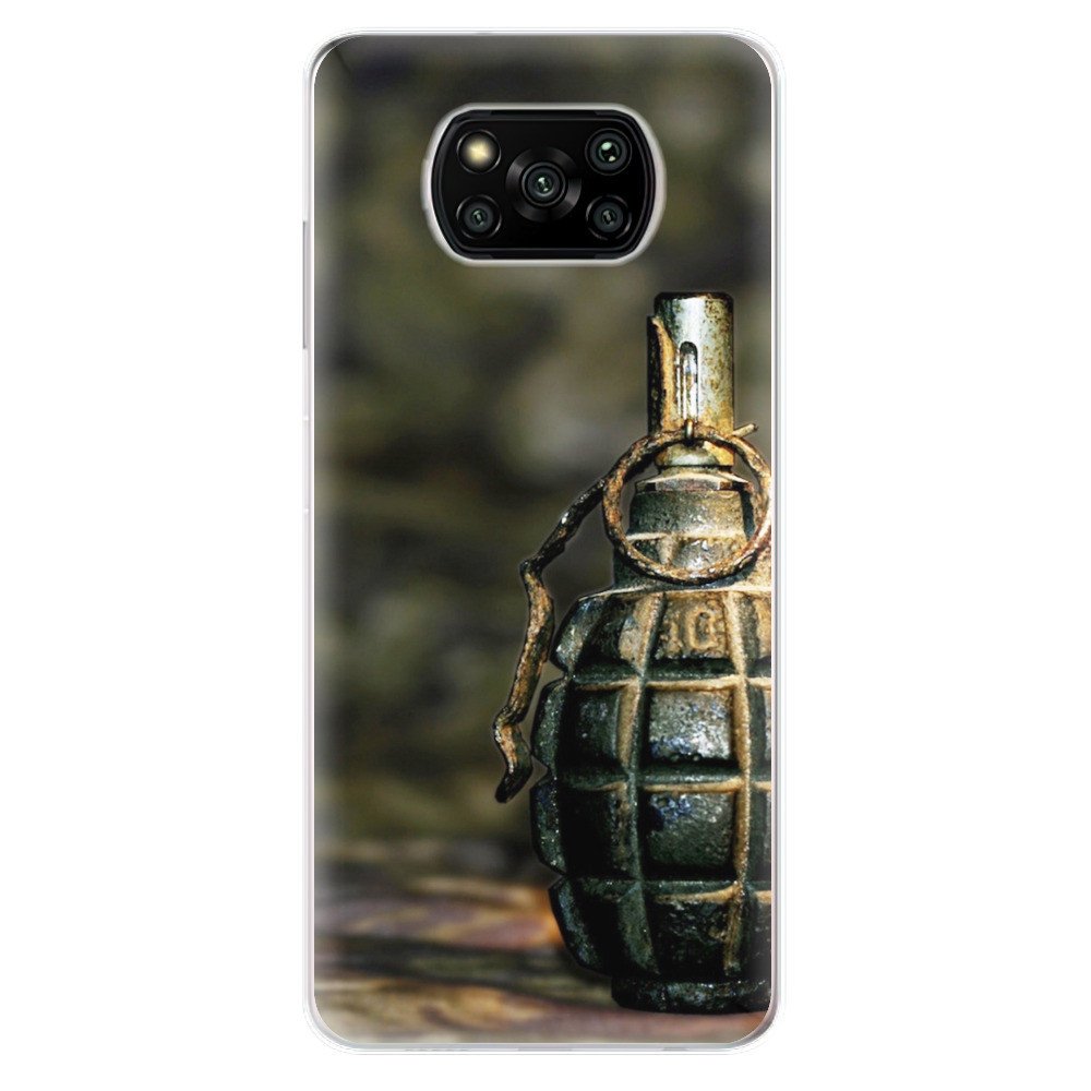Odolné silikonové pouzdro iSaprio - Grenade - Xiaomi Poco X3 Pro / X3 NFC