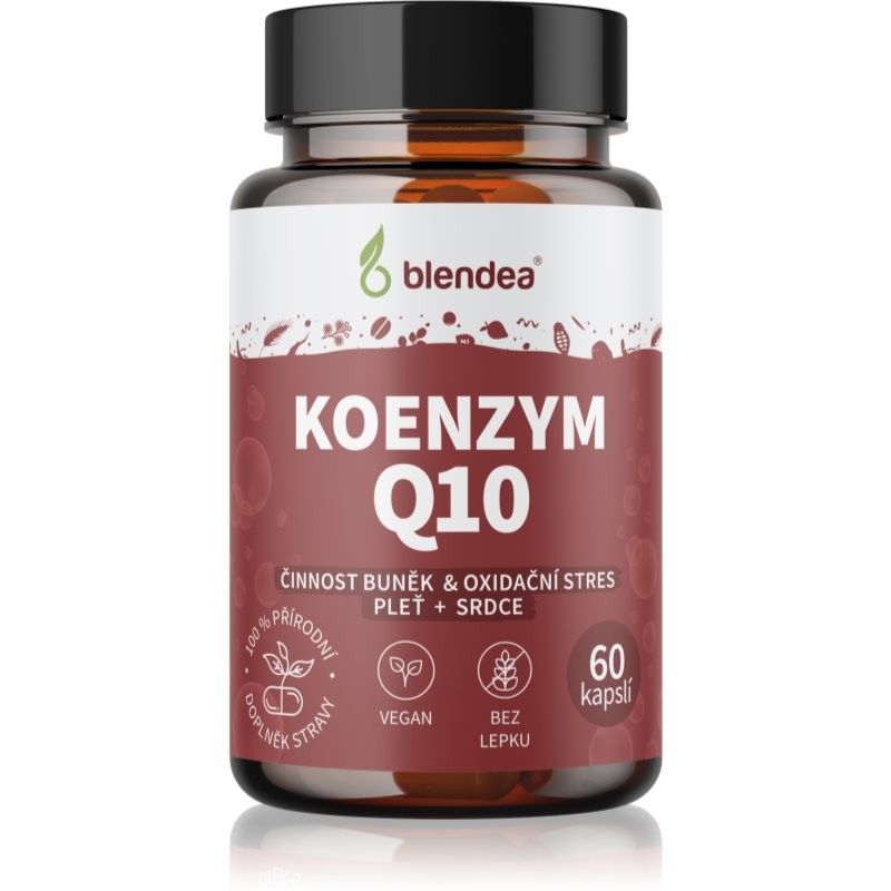 Blendea Koenzym Q10 kapsle pro podporu ochrany buněk před oxidativním stresem 60 cps