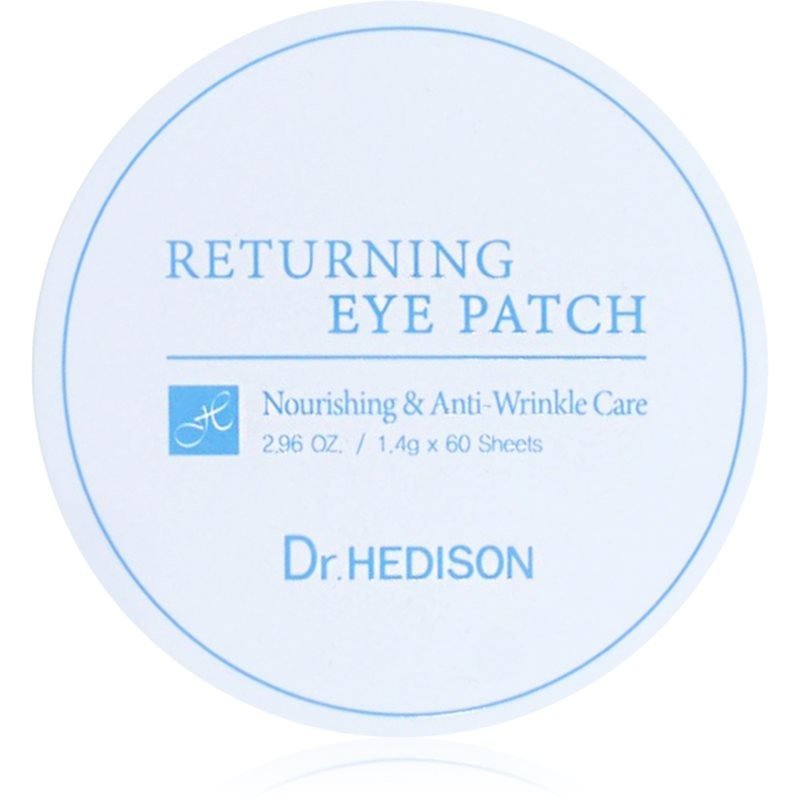 Dr. HEDISON Nourishing & Anti-Wrinkle Care hydrogelová maska na oční okolí proti tmavým kruhům 60 ks