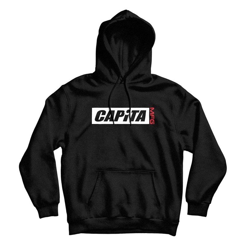 mikina CAPITA - Skull Hoodie Black (BLACK)