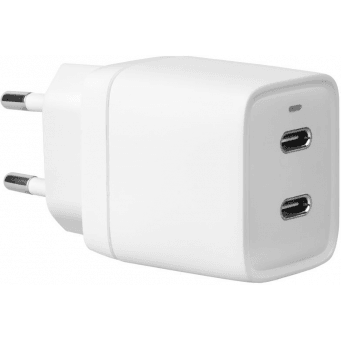 AVACOM HomePRO 2 síťová nabíječka s Power Delivery 40W se dvěma USB-C výstupy AVACOM NASN-PD2X-40WW 8591849091936