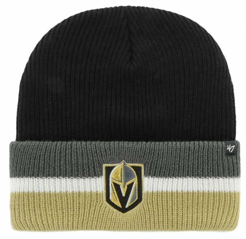 Las Vegas Golden Knights Split Cuff Knit Black Hokejová čepice