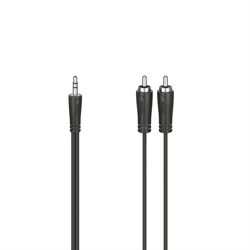 Hama reproduktorový kabel audio kabel jack-2cinch, 3 m