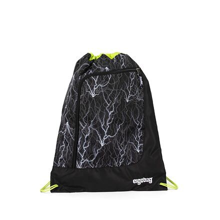 Ergobag sportovní pytel Black reflexní