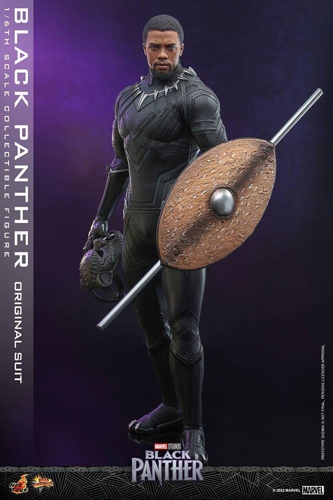 Hot Toys | Black Panther - sběratelská figurka Black Panther (Original Suit) Movie Masterpiece 31 cm