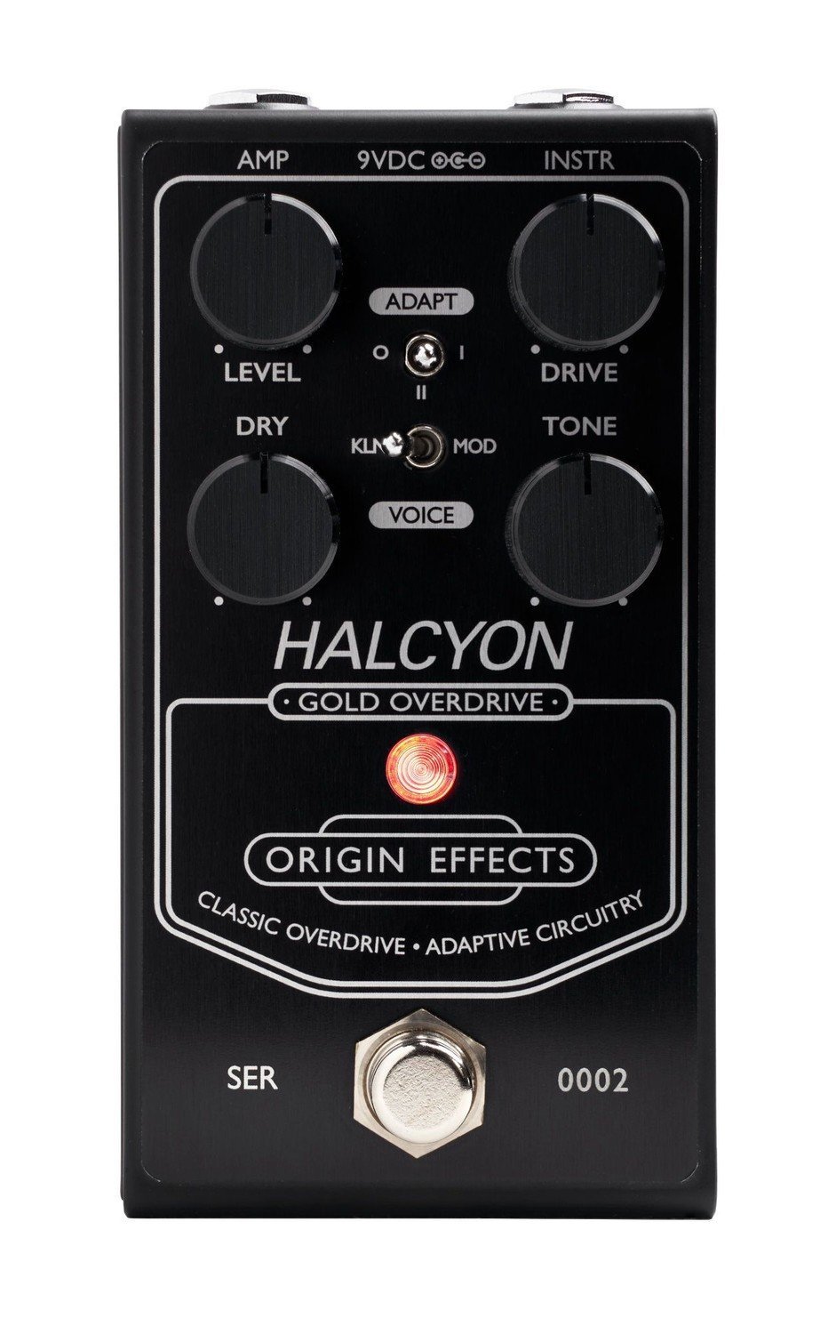 Origin Effects Halcyon Gold Overdrive Black Edition