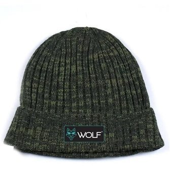 Wolf kulich Moss Green Beanie (WFCL055)|J02D000101