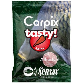 Sensas - Práškový posilovač Carpix Tasty Spicy (koření) 300g