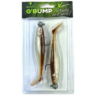 Gunki - G Bump twister ready to catch 8,0cm 5g+7g 2ks BROWN SUGAR