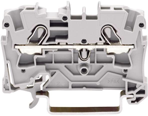 WAGO 2004-1207 svorka ochranného vodiče 6.20 mm pružinová svorka osazení: Terre zelená, žlutá 1 ks