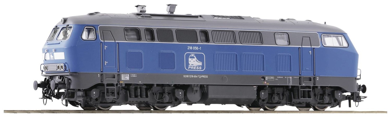 Roco 7310025 Dieselová lokomotiva H0 s dieselovou lokomotivou 218 056-1 z PRESS