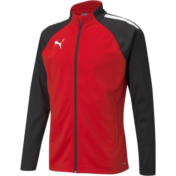Puma TEAMLIGA TRAINING JACKET Pánská fotbalová bunda, červená, veľkosť L
