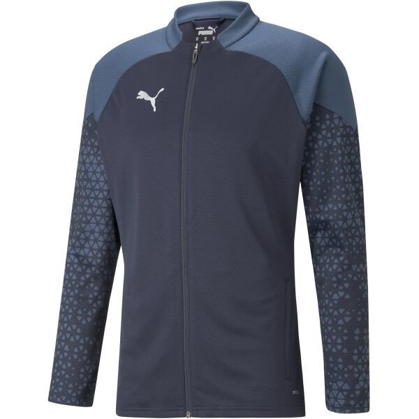 Puma TEAMCUP TRAINING JACKET Pánská fotbalová bunda, tmavě modrá, veľkosť L
