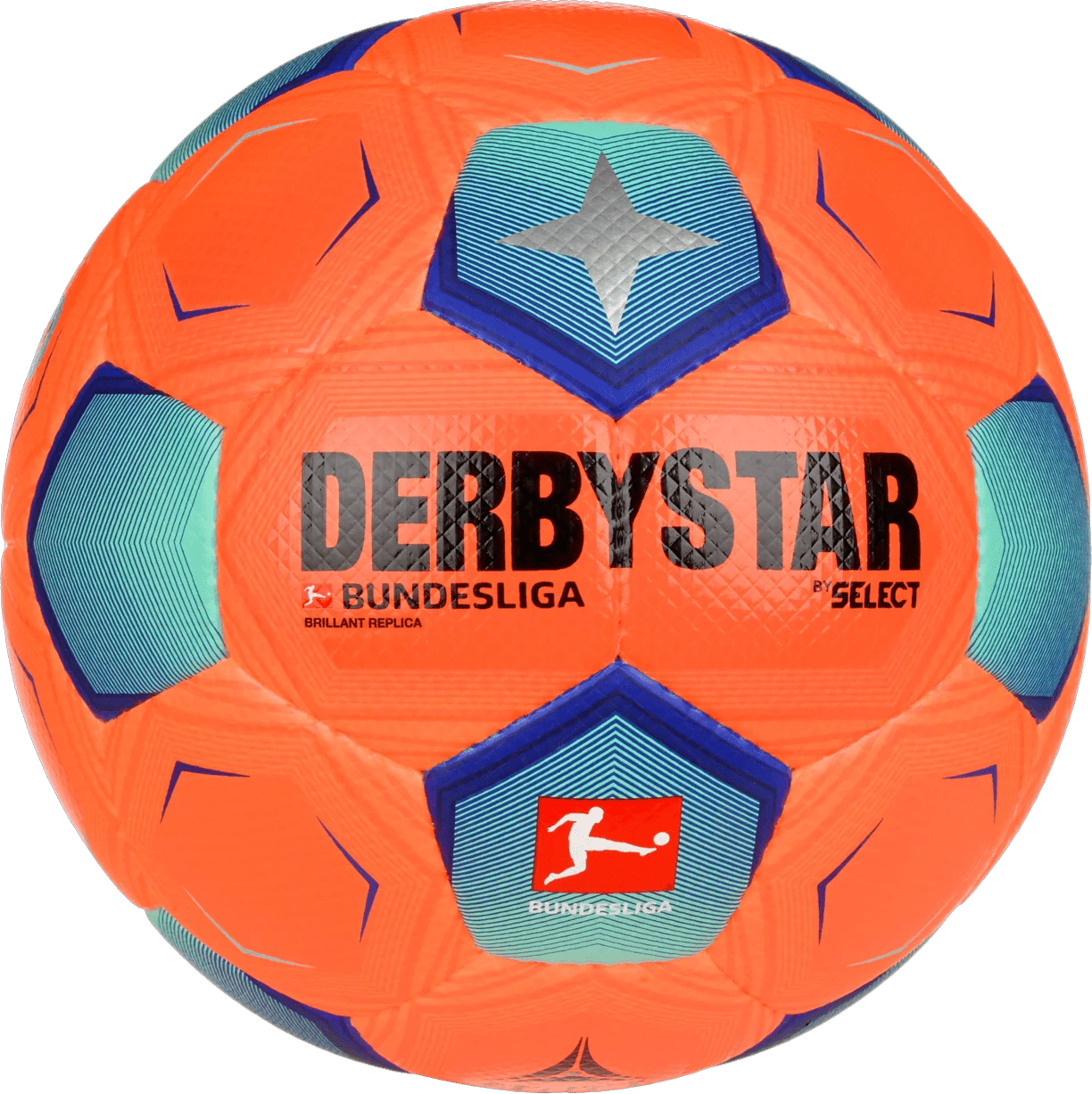 Míč Derbystar Bundesliga Brillant Replica High Visible v23