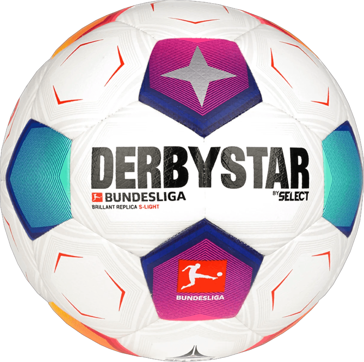 Míč Derbystar Bundesliga Brillant Replica S-Light v23