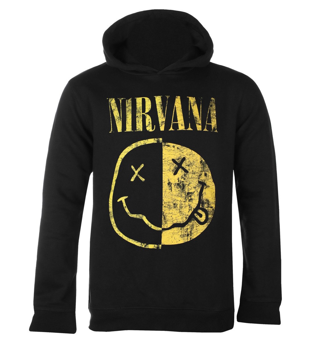 mikina s kapucí pánské Nirvana - SPLICED - AMPLIFIED - ZAV860G06 S