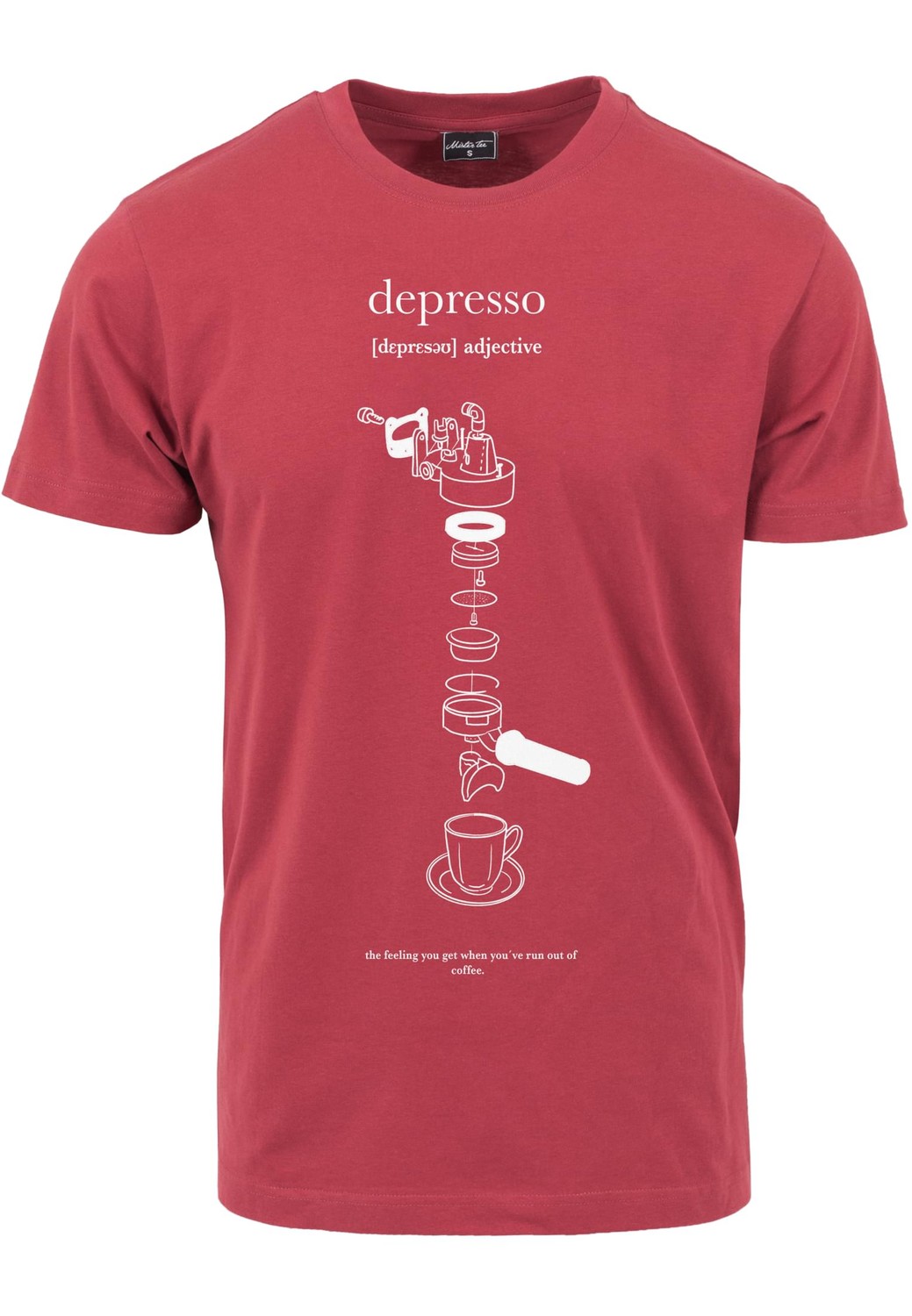 Rubínové tričko Depresso