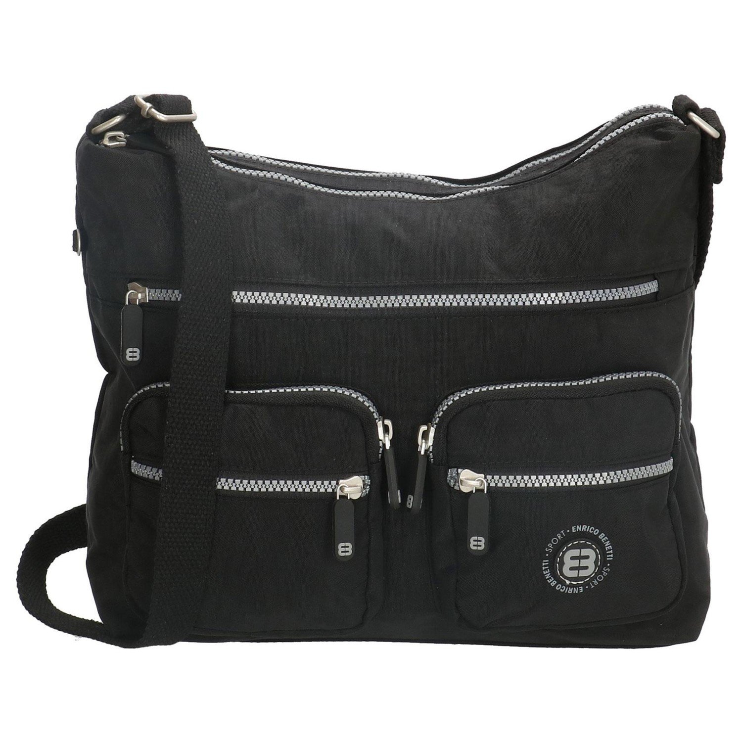 Sportovní crossbody taška černá - Enrico Benetti Frea černá