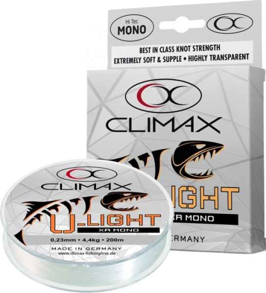 Silon Climax U-Light XR Mono transparent 200m 0,23mm/4,4kg