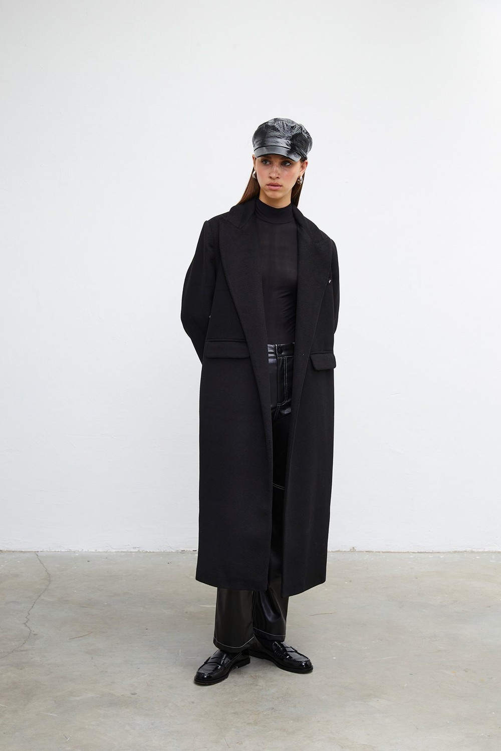 VATKALI Double-breasted wool coat