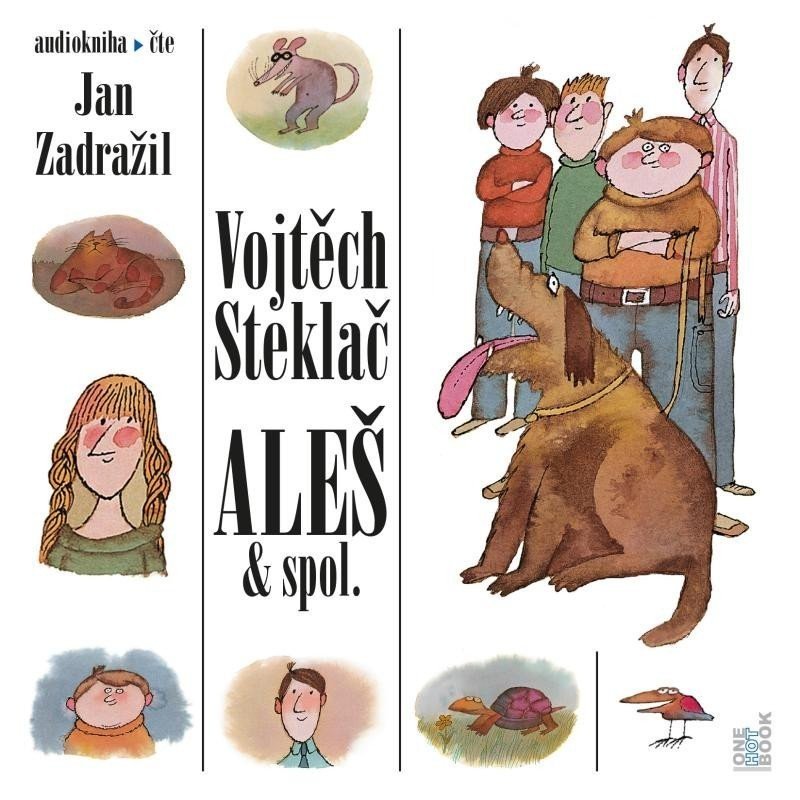 Aleš & spol - CDmp3 (Čte Jan Zadražil) - Vojtěch Steklač
