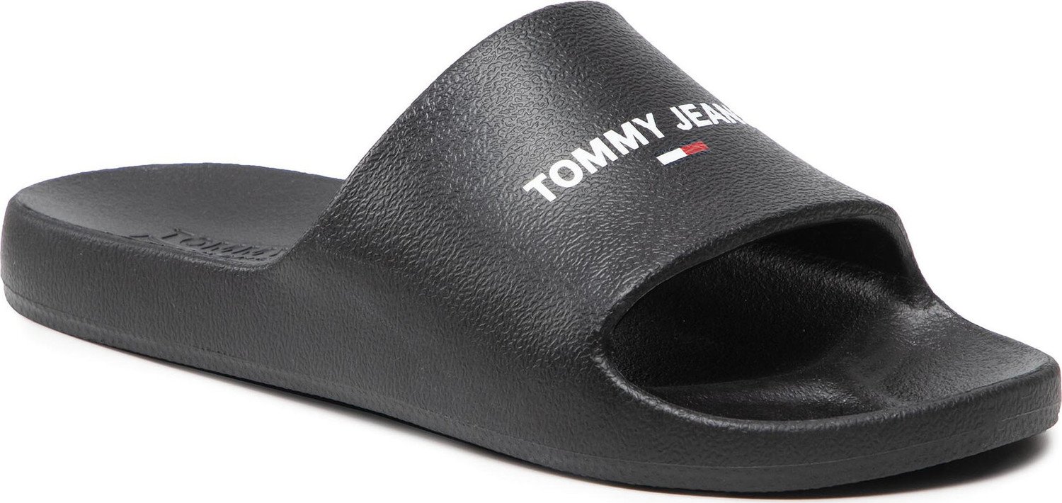 Nazouváky Tommy Jeans Essential Pool Slide EN0EN01817 Black BDS