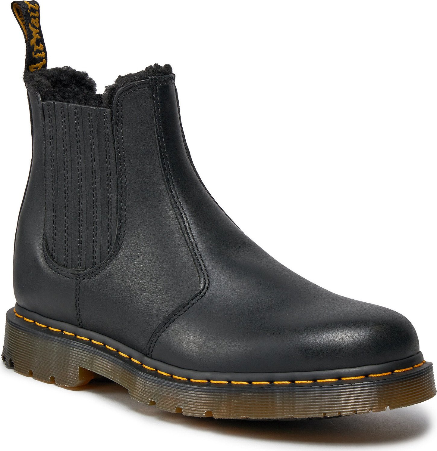 Kotníková obuv s elastickým prvkem Dr. Martens 27829001 Černá