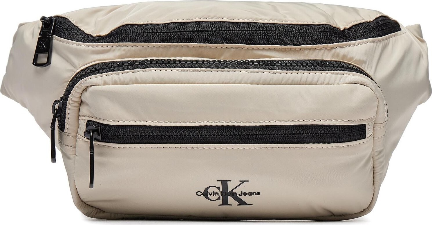 Ledvinka Calvin Klein Jeans Packable Waistbag K50K511478 Black/Silver Metallic 0GT