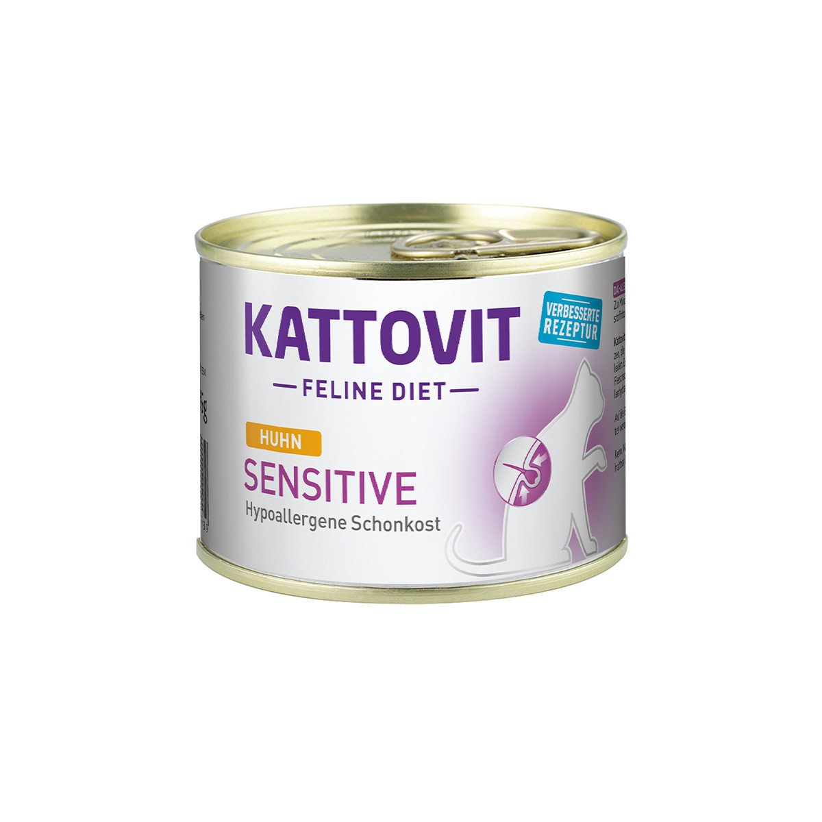 Kattovit Feline Diet Sensitive, Kuře 12 × 185 g