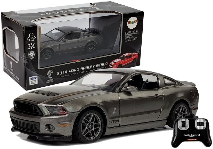 mamido Auto na dálkové ovládání RC Ford Shelby GT500 stříbrné