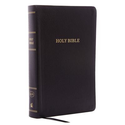 KJV, Reference Bible, Personal Size Giant Print, Bonded Leather, Black, Indexed, Red Letter Edition (Thomas Nelson)(Bonded Leather)