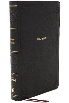 Nkjv, Reference Bible, Compact, Leathersoft, Black, Red Letter Edition, Comfort Print: Holy Bible, New King James Version (Thomas Nelson)(Imitation Leather)