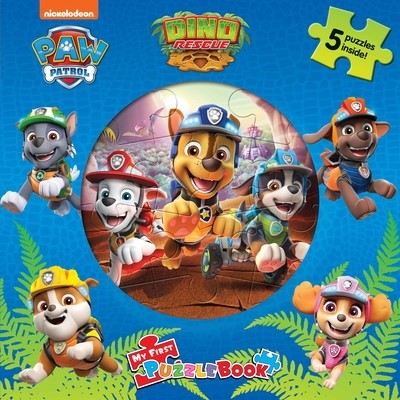 Paw Patrol Dino Rescue My First Puzzle Book (Phidal Publishing)(Novelty)