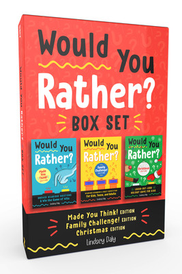 Would You Rather? Box Set: Would You Rather? Made You Think! Edition, Would You Rather? Family Challenge! Edition, Would You Rather? Christmas Ed (Daly Lindsey)(Paperback)
