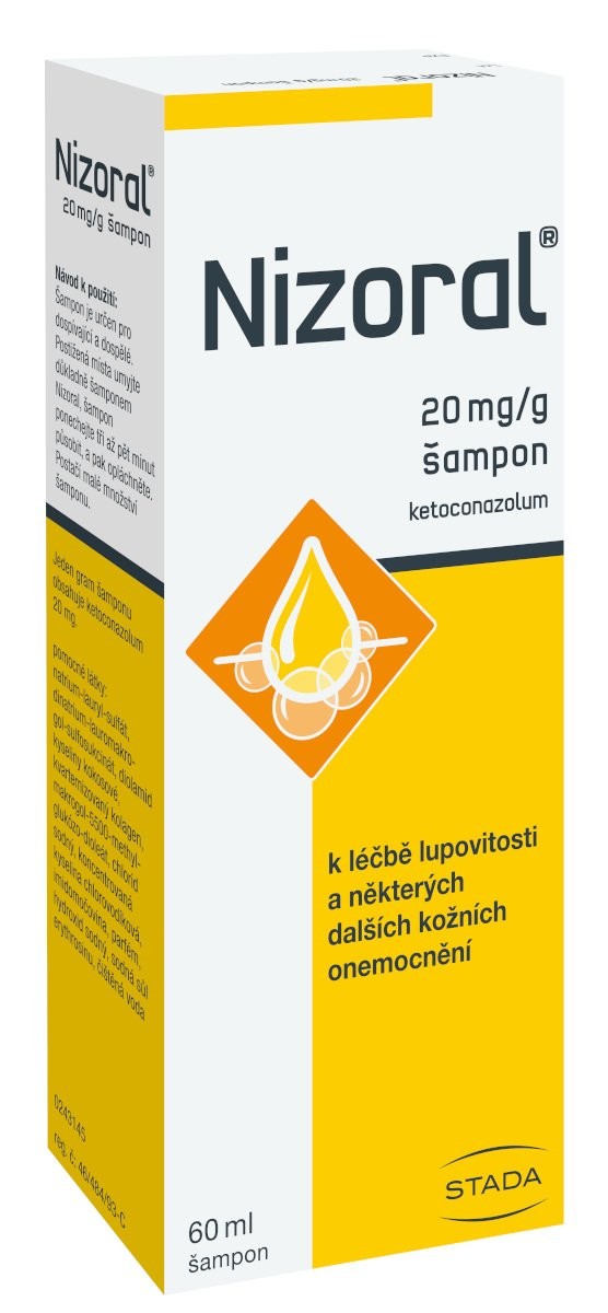 Nizoral 20 mg/g šampon 60 ml