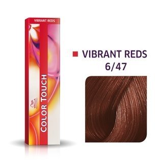 Wella Professionals Color Touch Vibrant Reds profesionální demi-permanentní barva na vlasy s multi-dimenzionálním efektem 6/47 60 ml