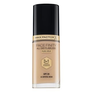 Max Factor Facefinity All Day Flawless Flexi-Hold 3in1 Primer Concealer Foundation SPF20 33 tekutý make-up 30 ml