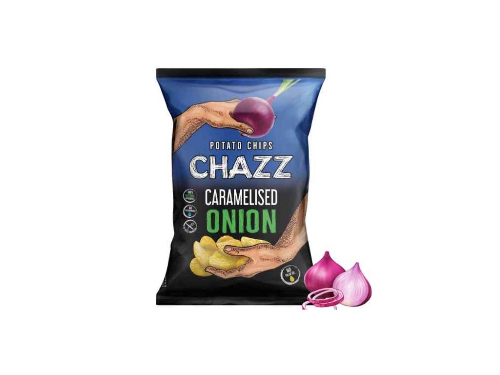 Chazz Chips Caramelised Onion Flavour 130g