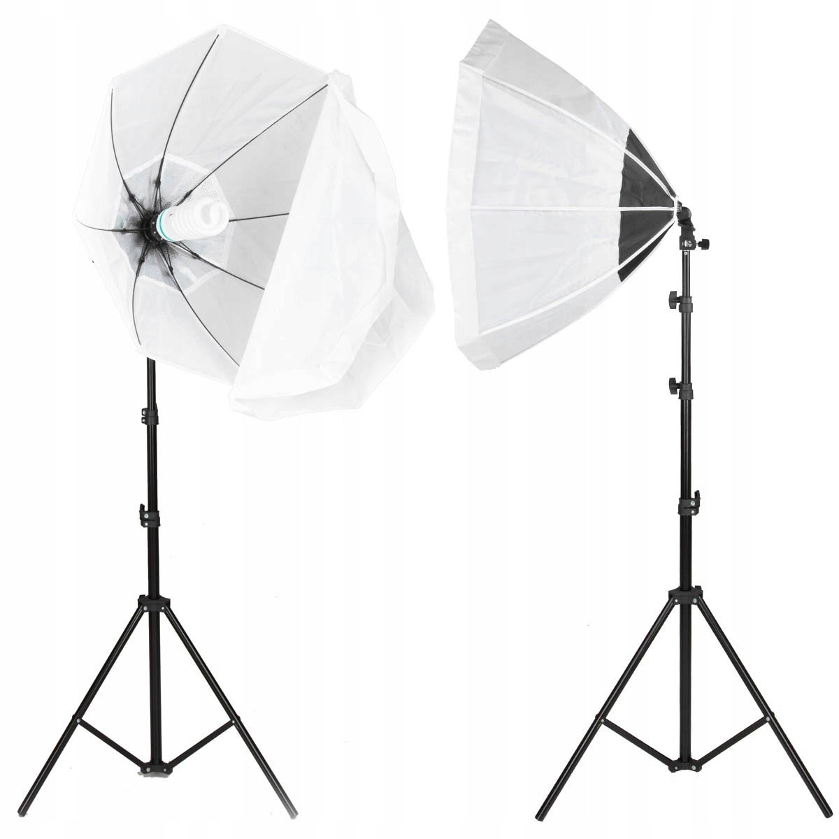 2x Softbox Sferická polokoule okta 60cm 2x 65W Pro