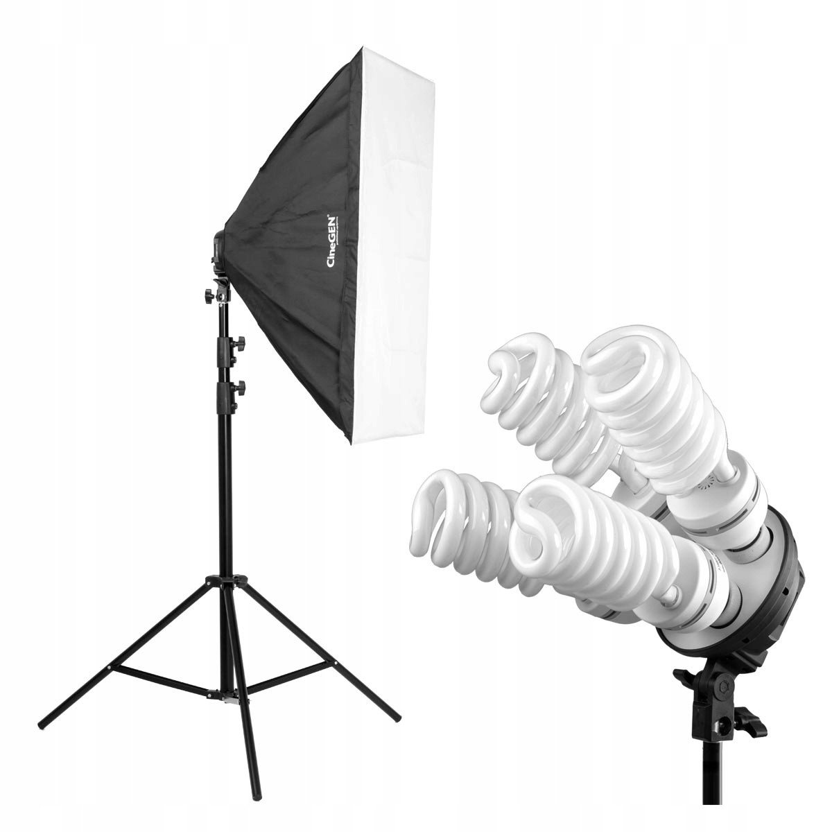 Světlo Softbox 60x90 325W stativ