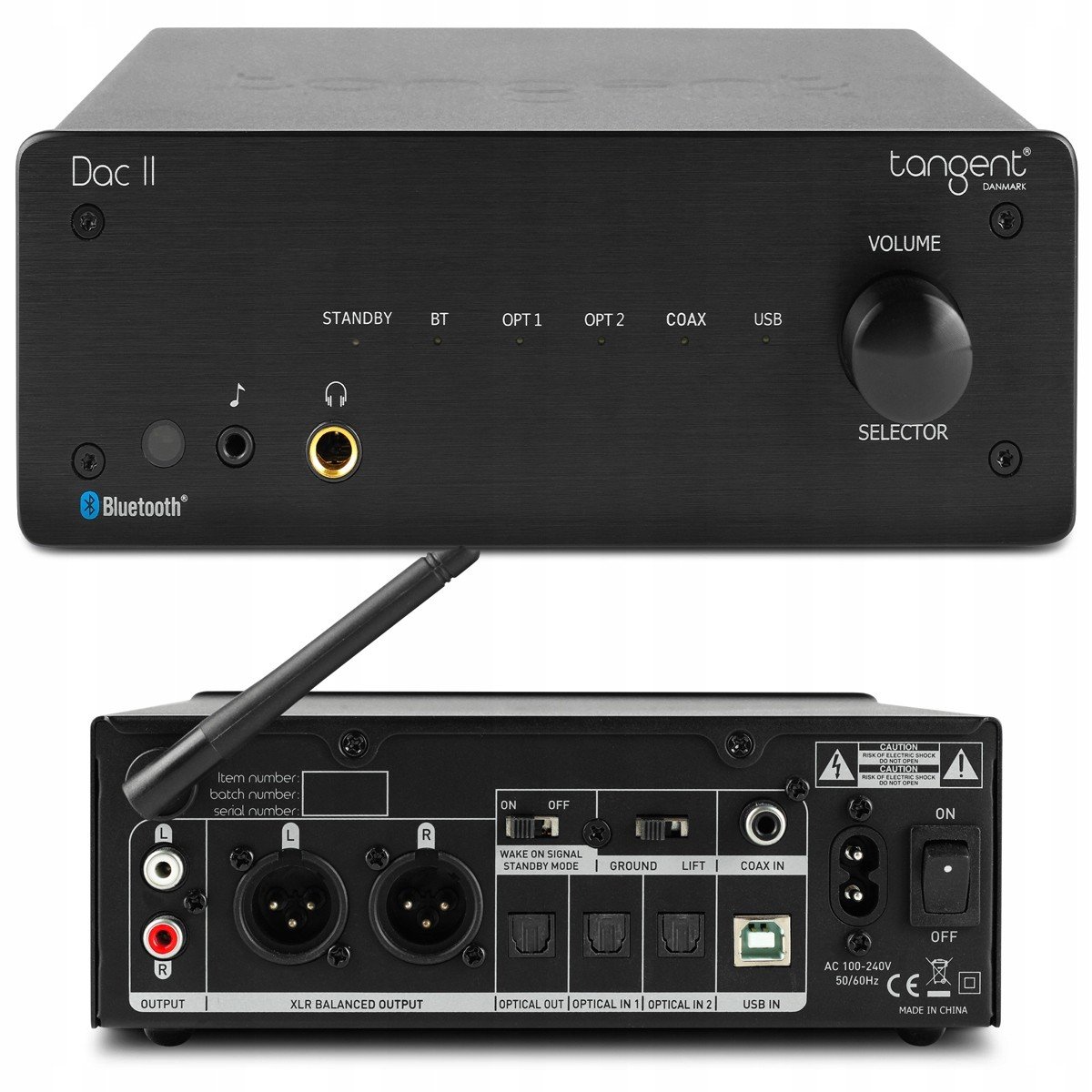 Tangent Dac II Hi-Fi Bluetooth Xlr digitálně-analogový převodník