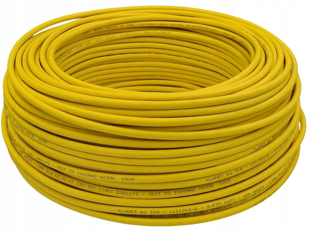 Kabel Síťový Kabel KAT.7 Ekranovaný S/ftp 50m Lsoh