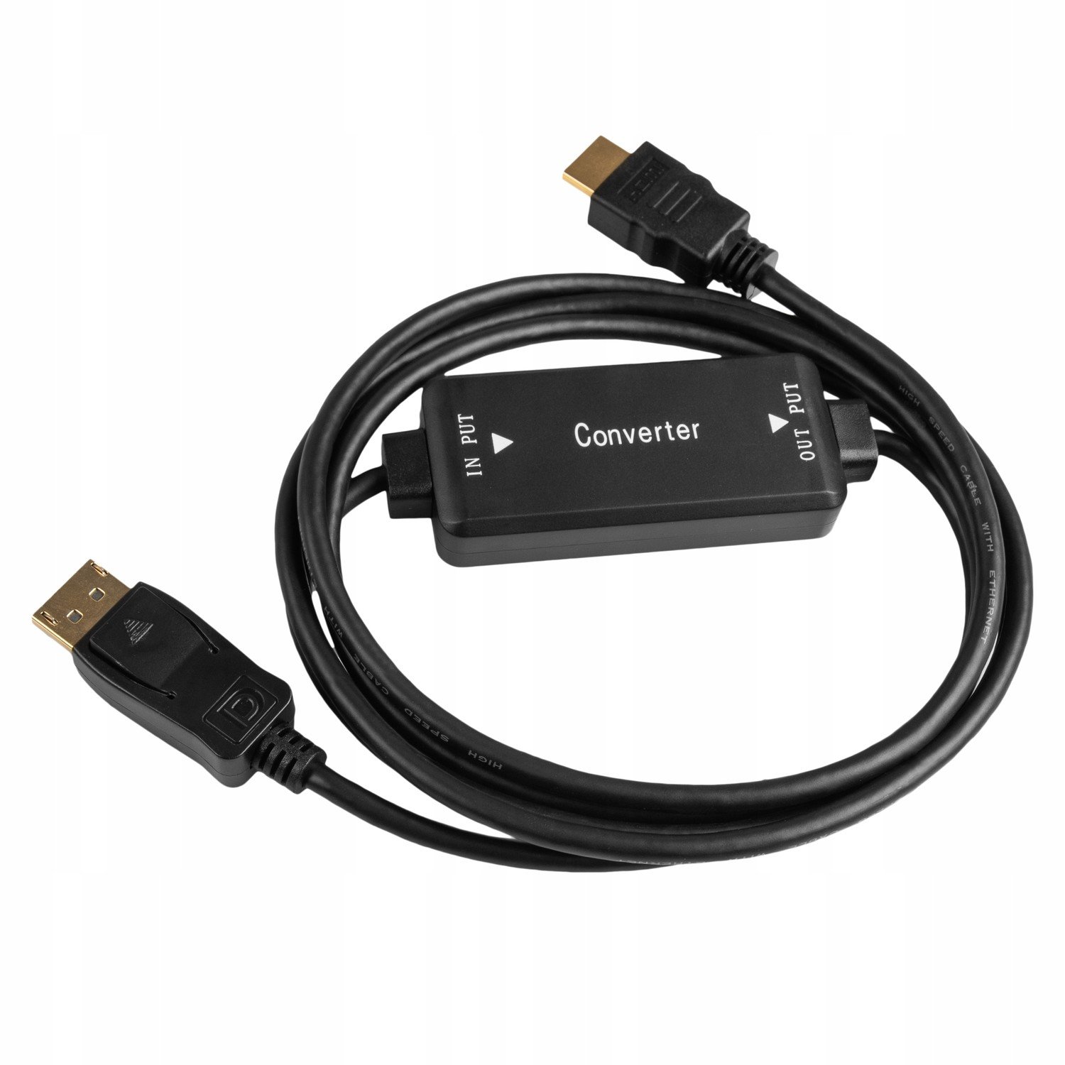 Hdmi převodník na Displayport adaptér Kabel 1,8M