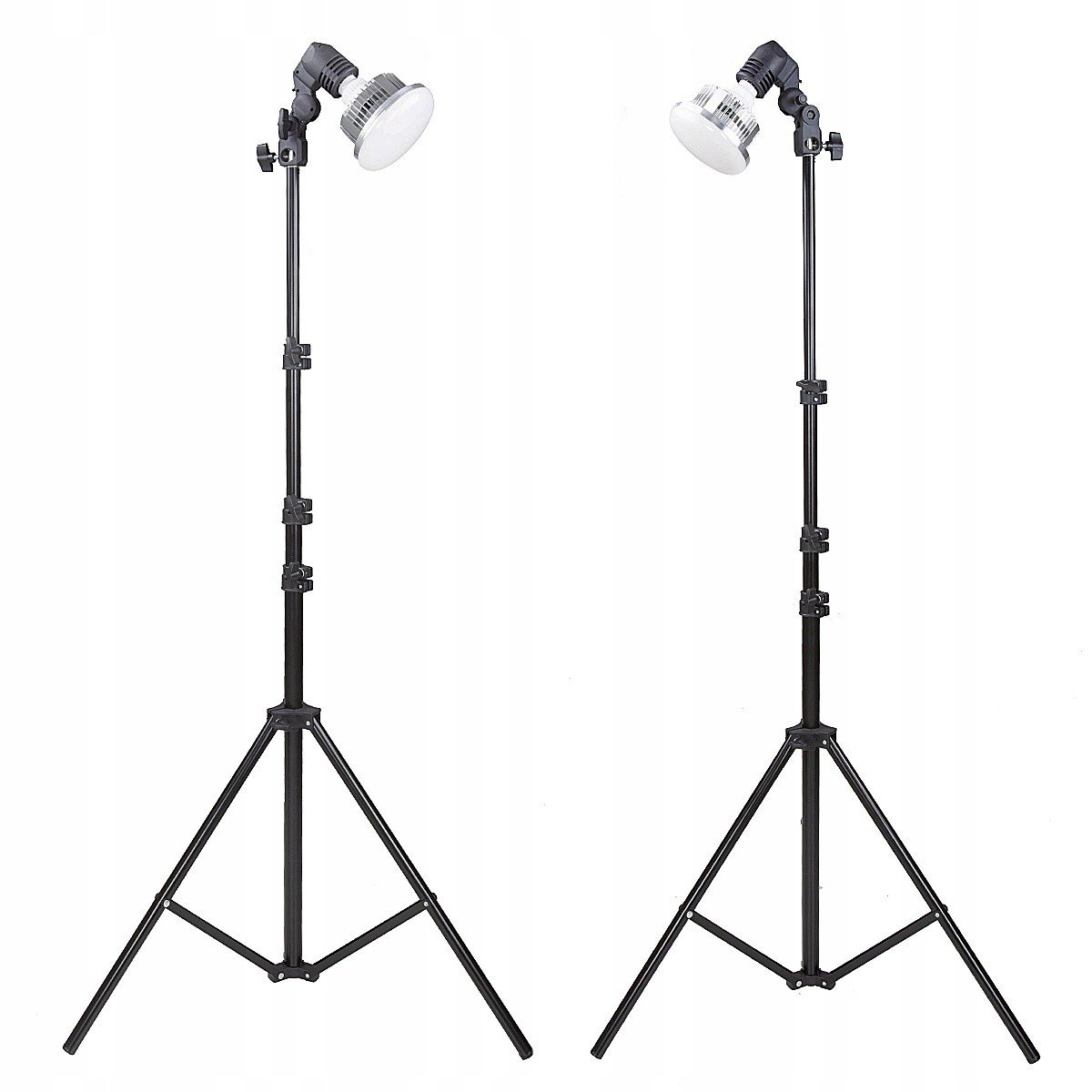 2x Studiová lampa s Pilotem žárovka 300W svítidlo