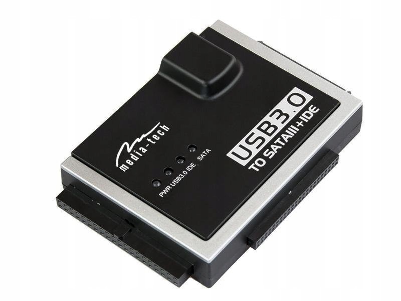 Převodník adaptéru Media-Tech MT5100 Usb 3.0 na Hdd Sata/ide