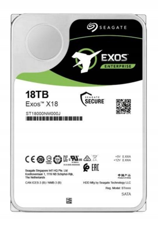 Seagate Enterprise ST18000NM000J pevný disk 3.5