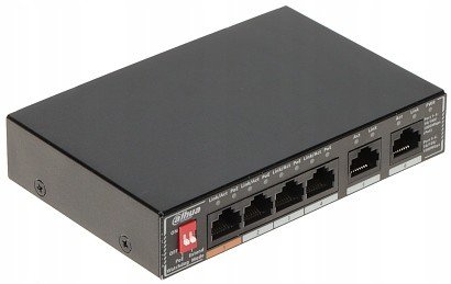 switch Poe SG1006P 4-PORTOVÝ Dahua