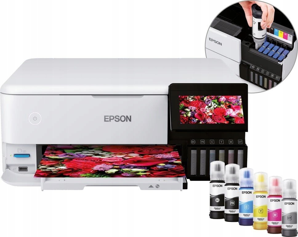 Epson EcoTank ET-8500 Inkoustová A4 5760 x 1440 Dpi 32 stran/min Wi-Fi