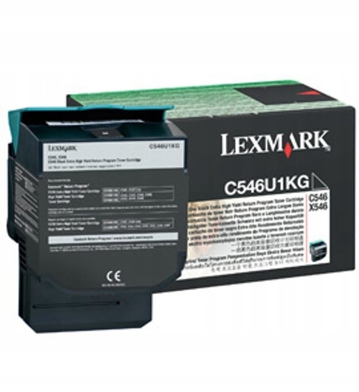 Lexmark C546U1KG tonerová kazeta 1 ks originální černá