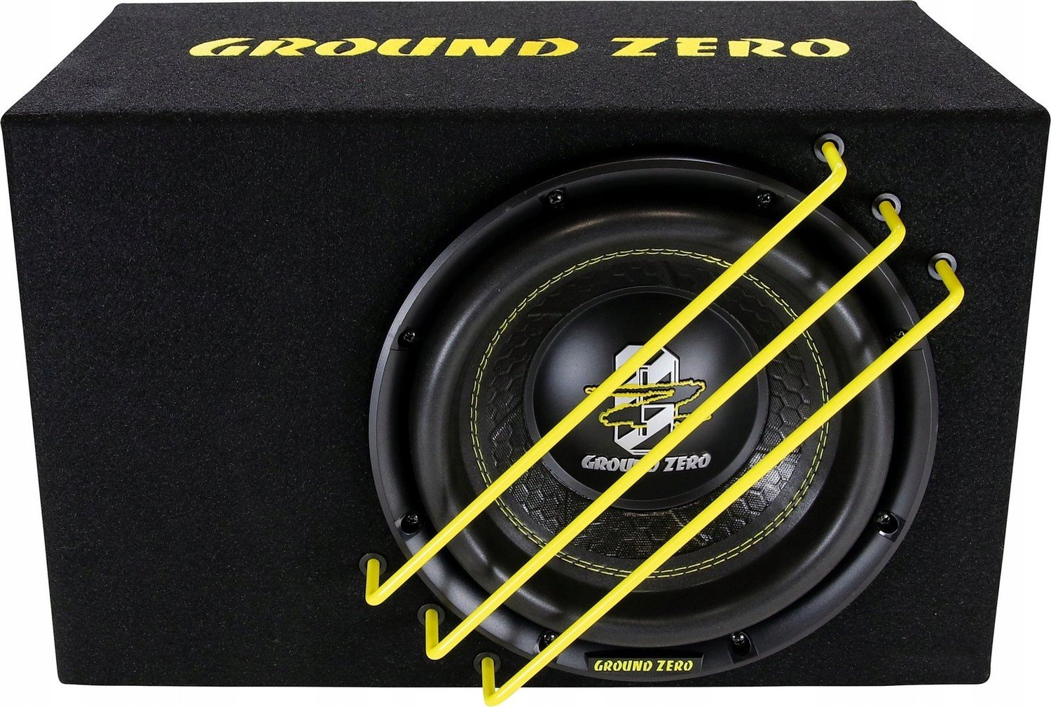 Ground Zero Gzrb 25SPL 2x2 Ohm 900W bassreflexový subwoofer 10 palců